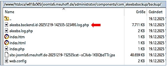 Bild 05   Speicherort der Backup Dateien