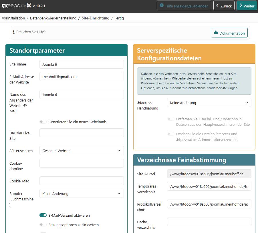Bild 10   Inhalte wiederherstellen