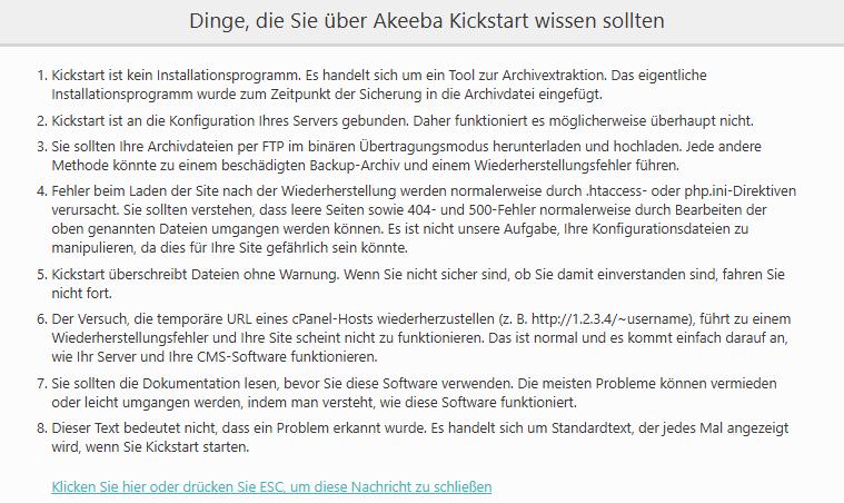 Bild 5   Erstes Bild bei Kickstart