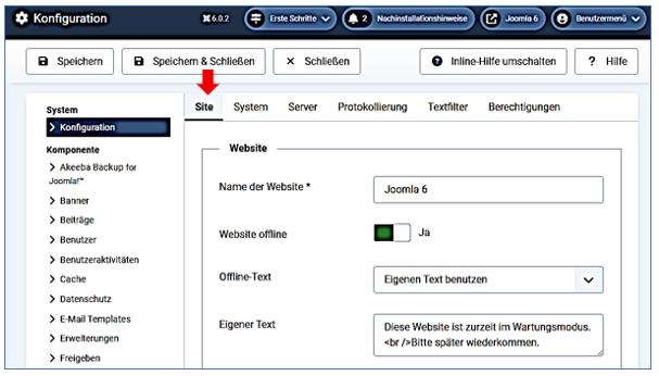 Gloabel Konfiguration 02
