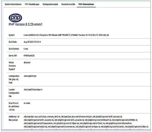 Serverinformationen 07